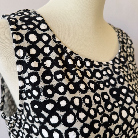 HABITAT DASH DOT EASY TANK TOP STRETCH JERSEY VERSATILE WORKWEAR CASUAL NWT S - Picture 5 of 12